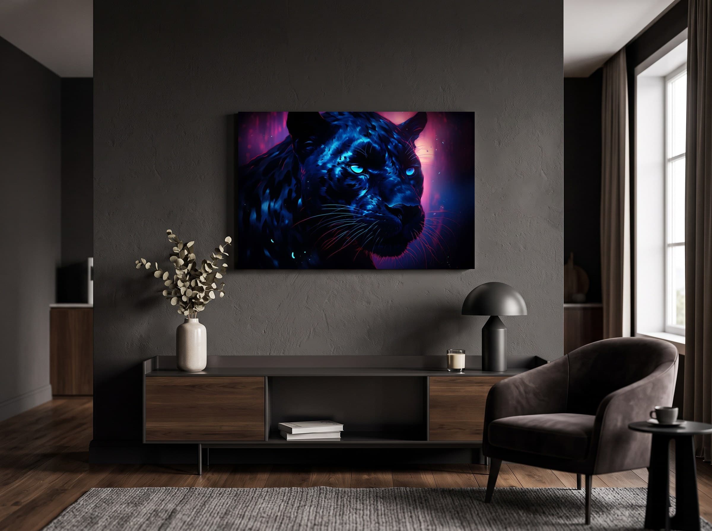 Wandbild-Mockup