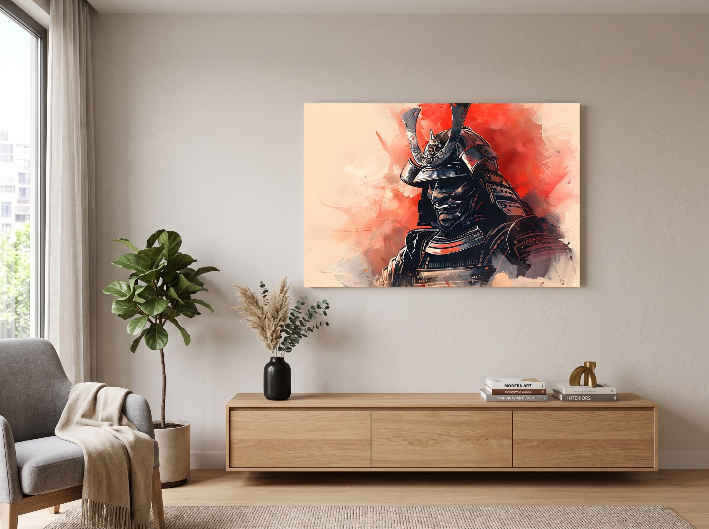 Wandbild-Mockup