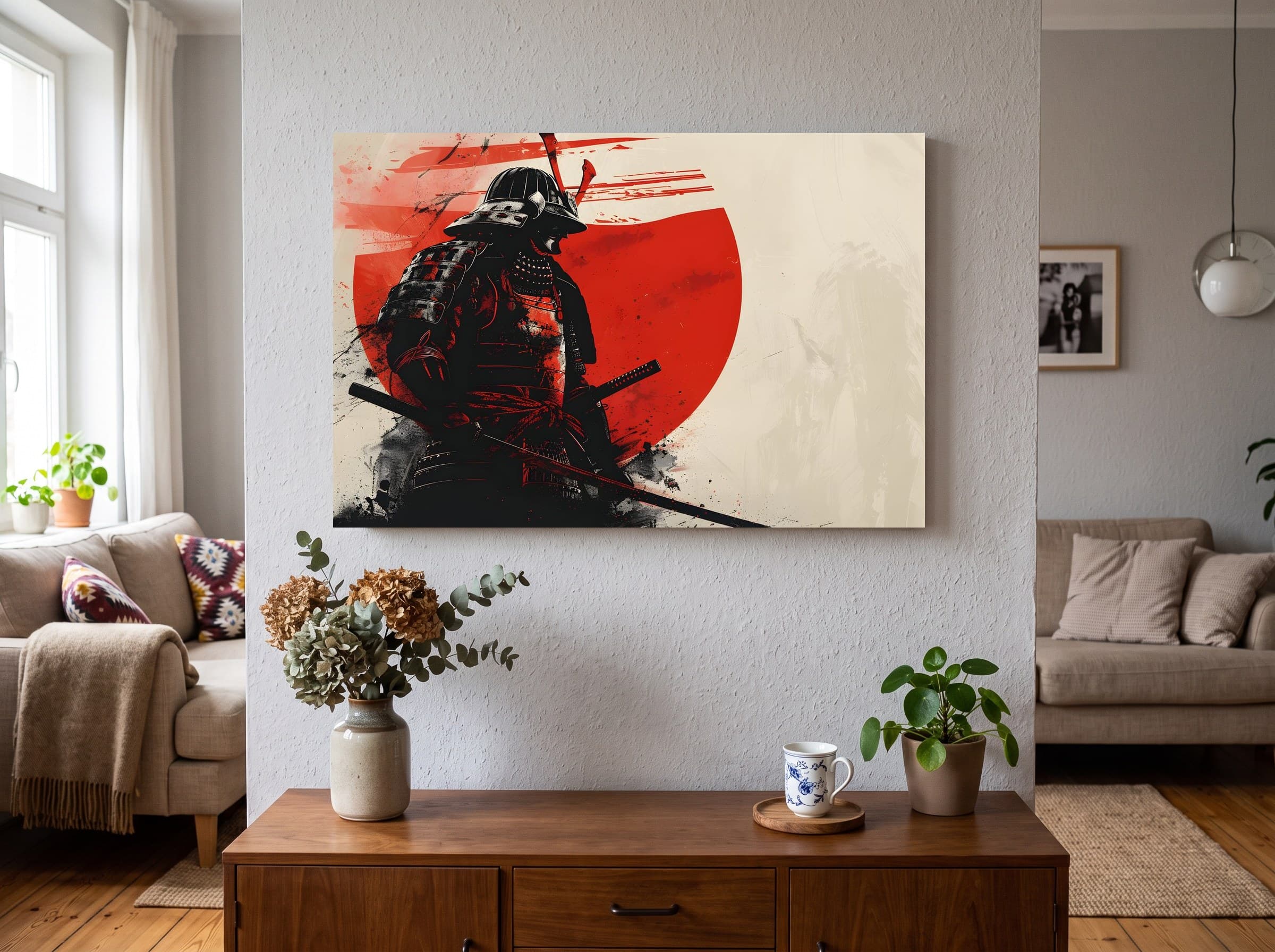 Wandbild-Mockup