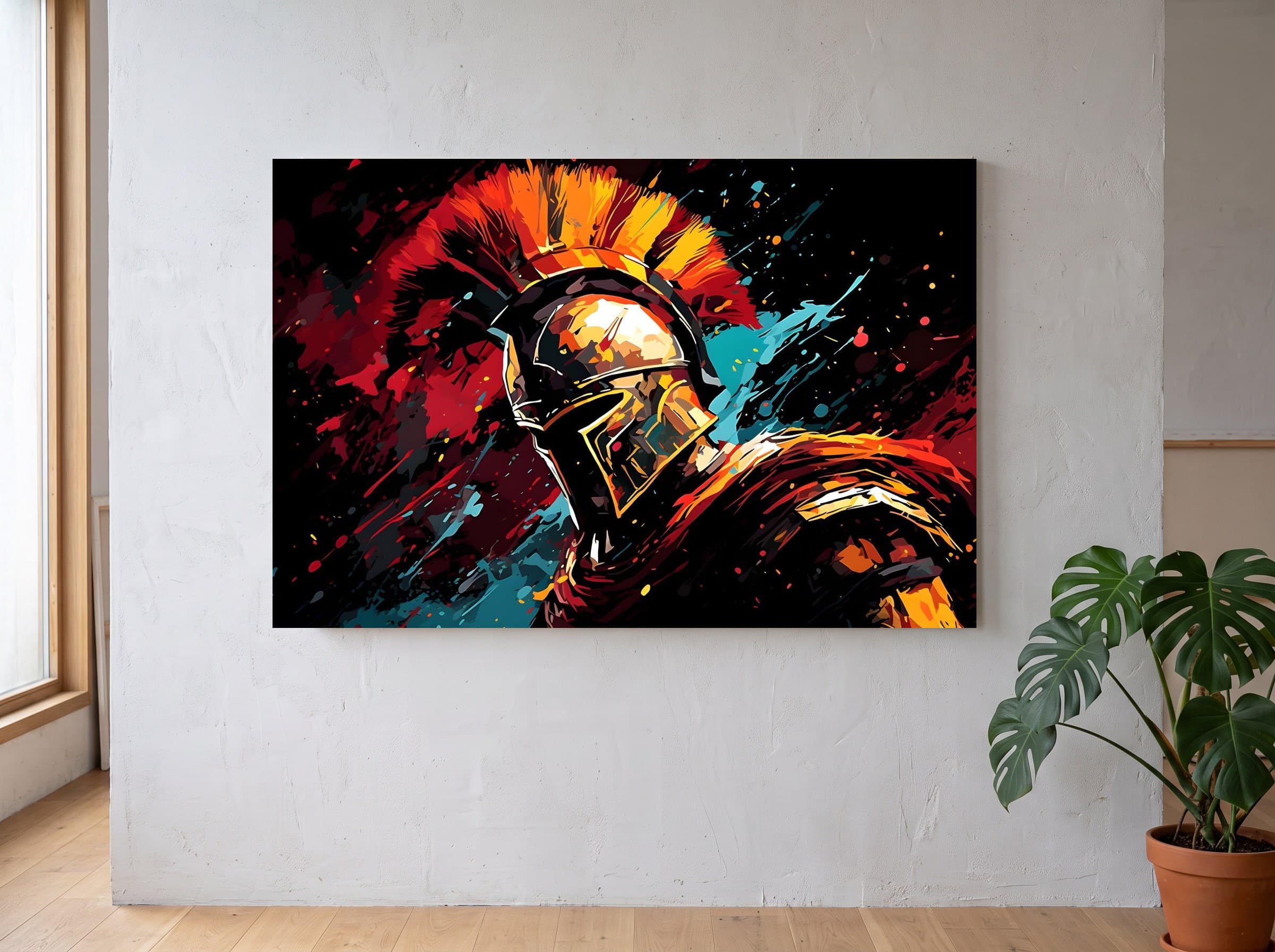 Wandbild-Mockup