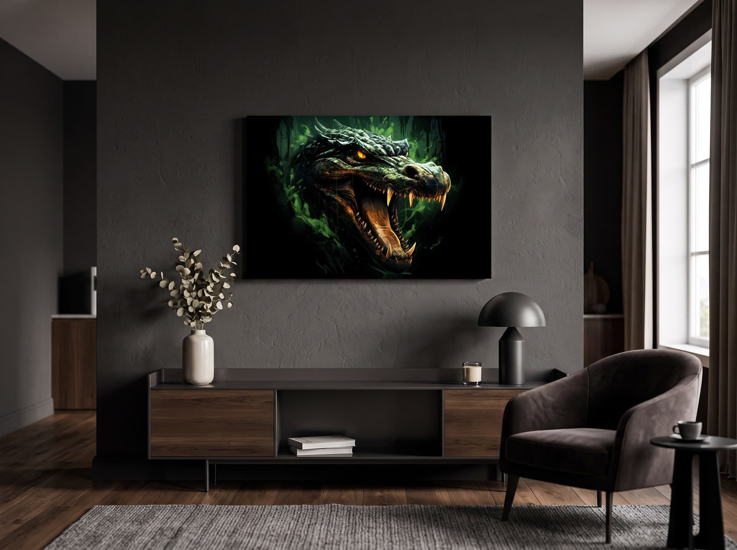 Wandbild-Mockup