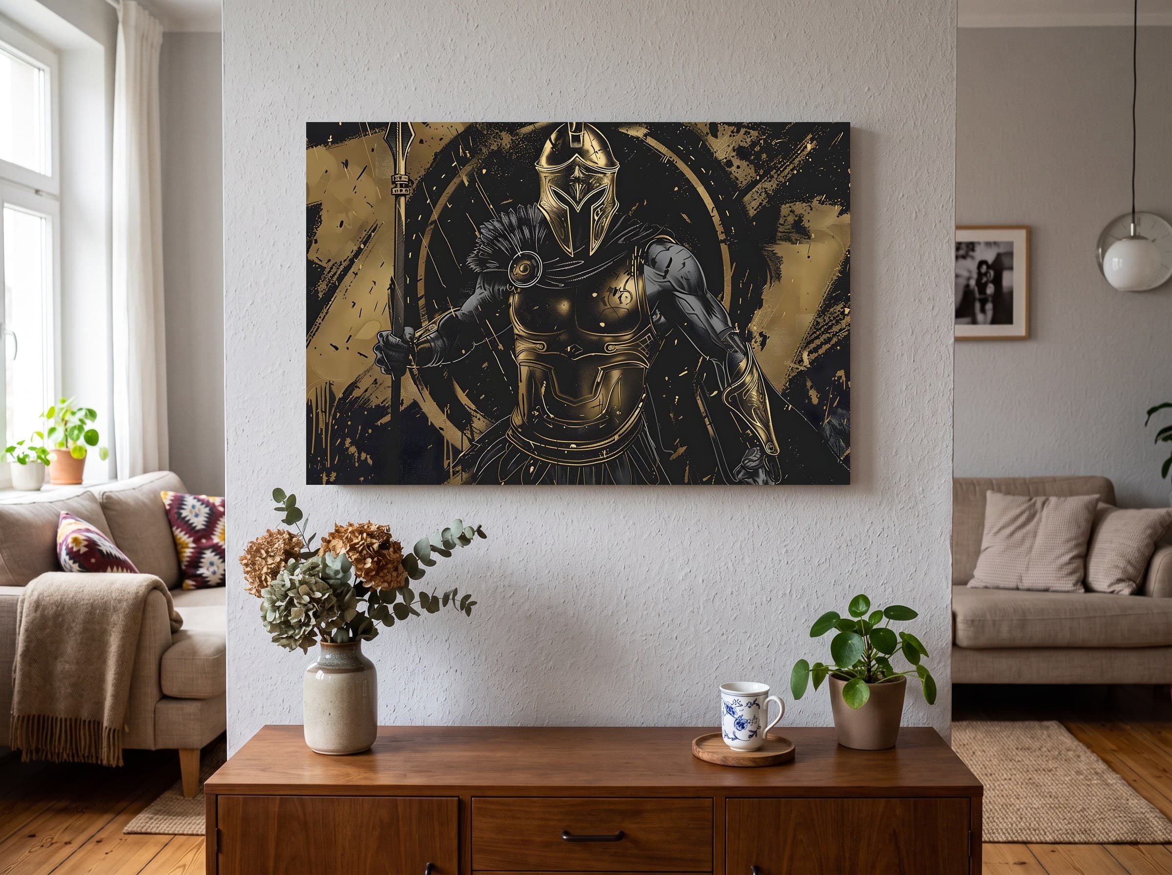 Wandbild-Mockup