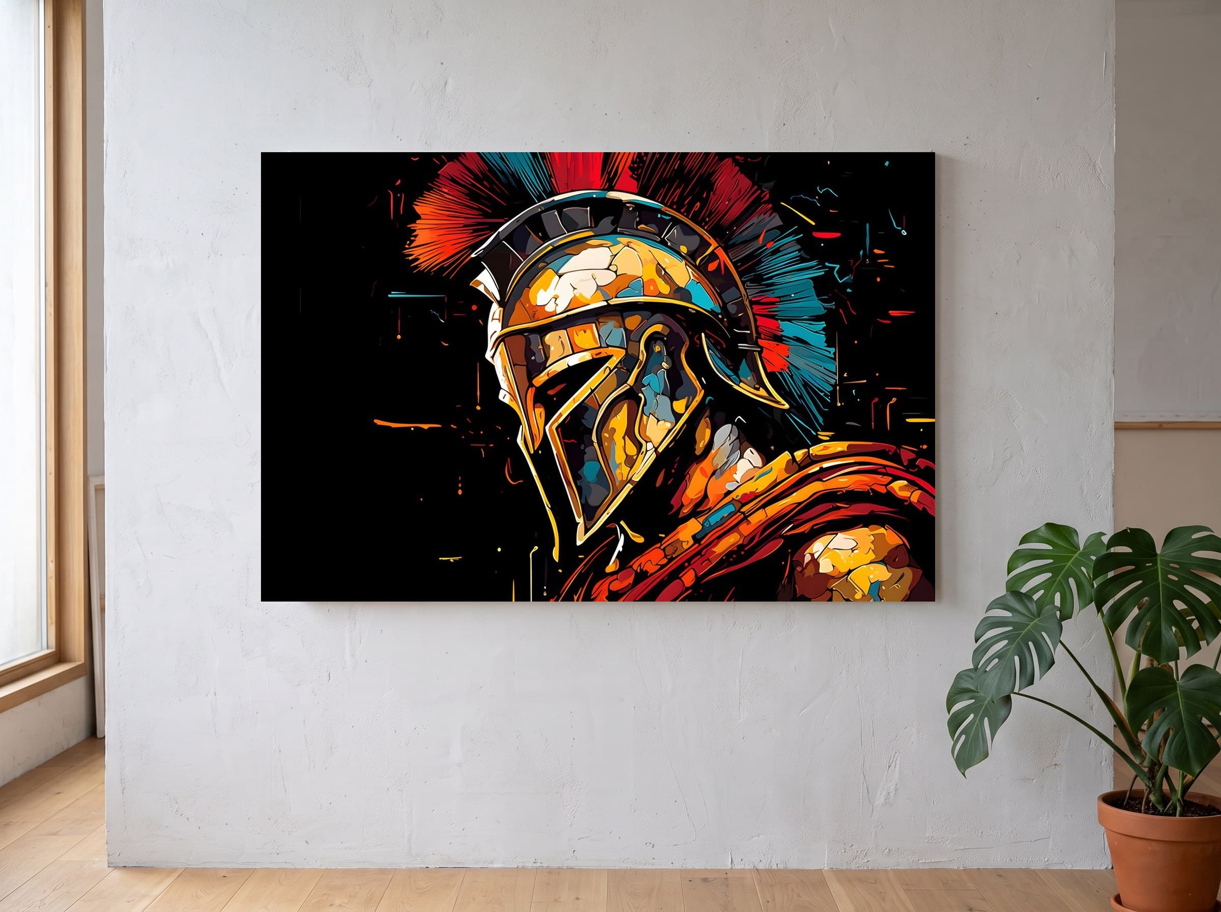 Wandbild-Mockup