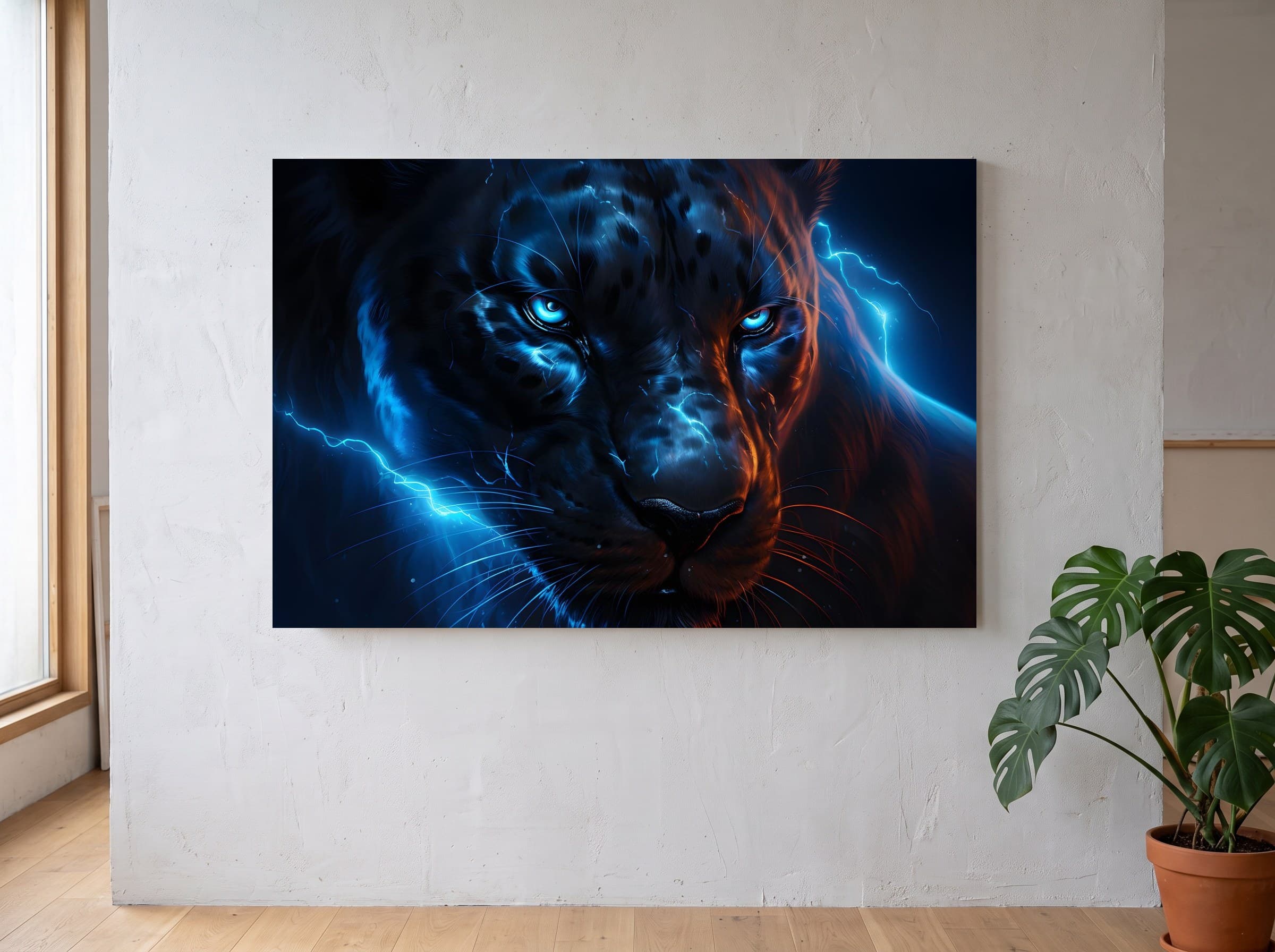 Wandbild-Mockup