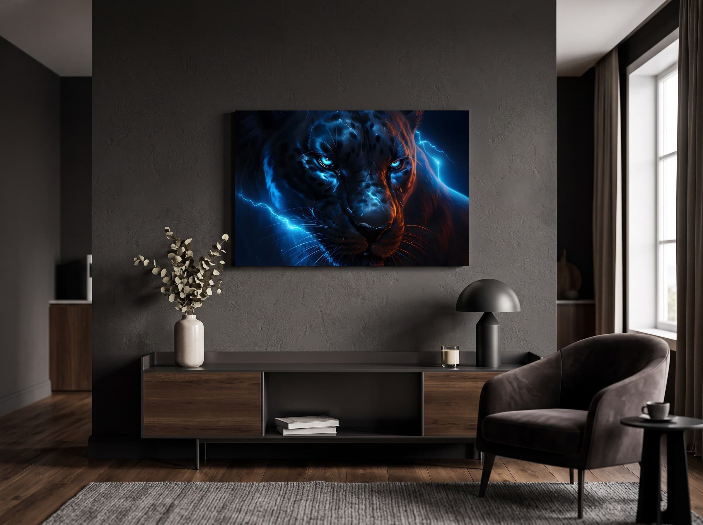 Wandbild-Mockup