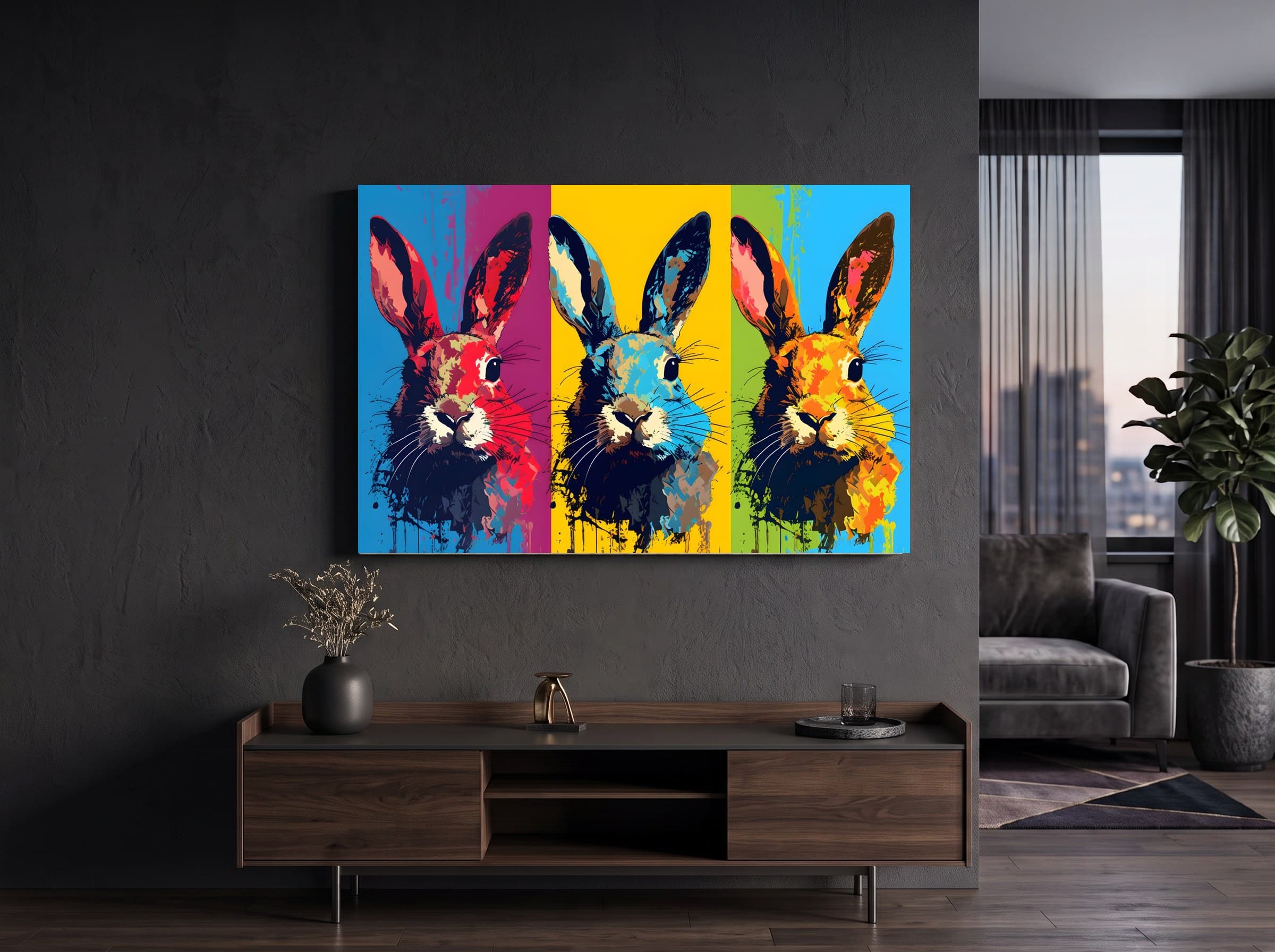 Wandbild-Mockup