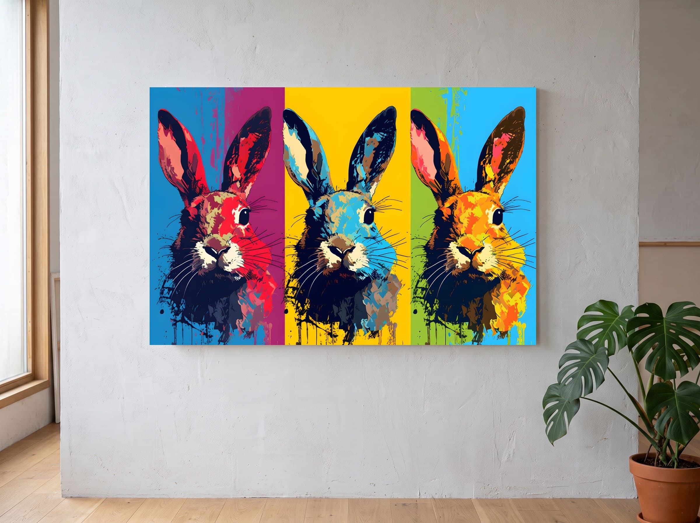 Wandbild-Mockup