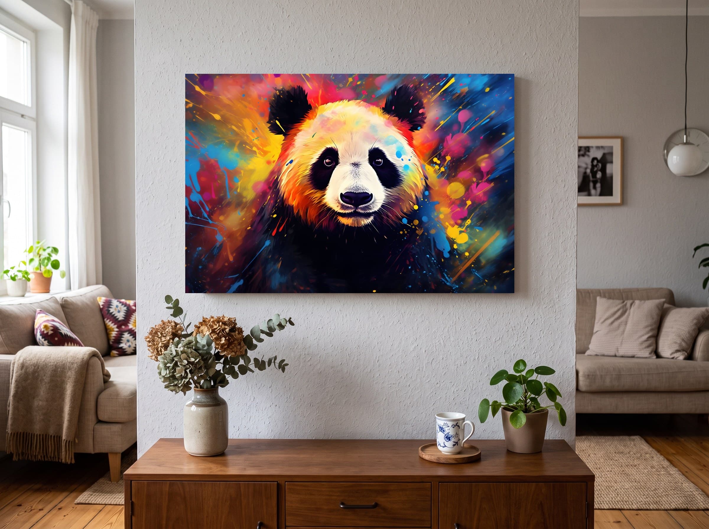 Wandbild-Mockup