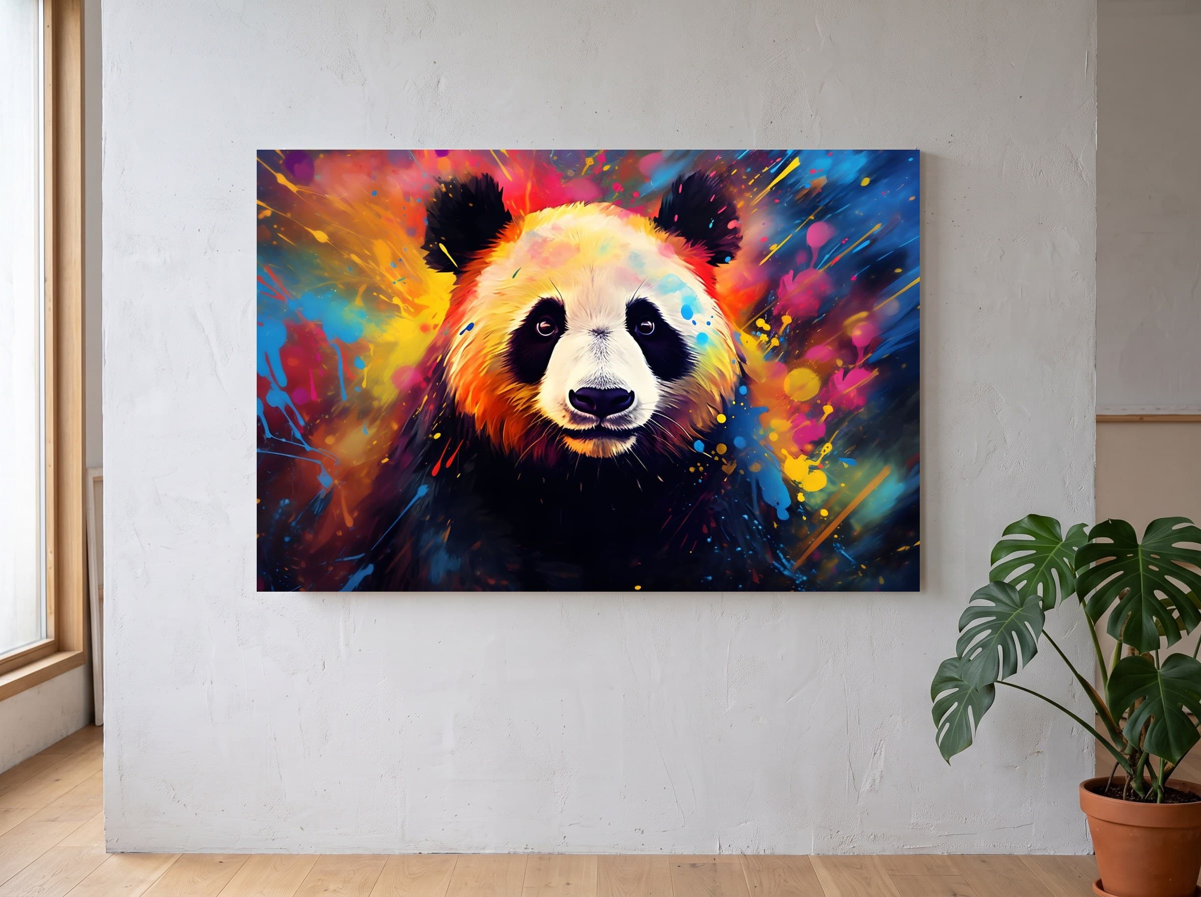 Wandbild-Mockup